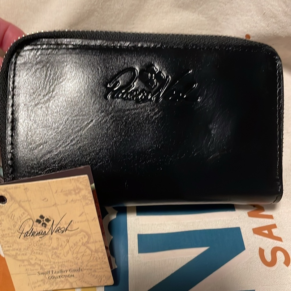 Patricia Nash Nervina black wallet